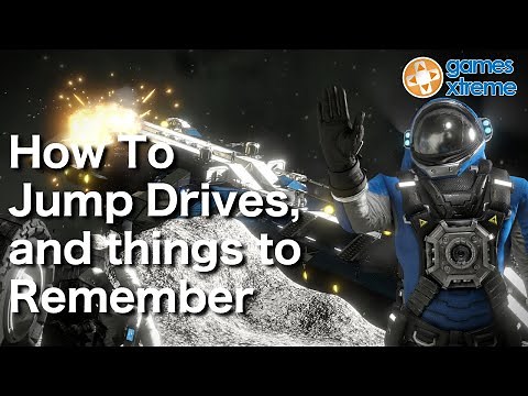 Space Engineers Xbox One Tutorial Part 10 - Jump Drives and Things to Remember