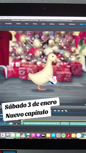 mañana nuevo capítulo de los patos ilustres , especial de reyes magos 🦆