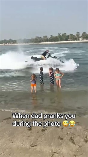 The Ultimate Dad Prank! 🌊😂😂