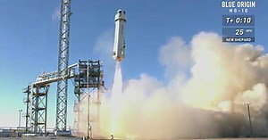Blue Origin launches New Shepard rocket