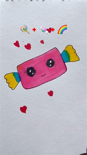 🍬➕🍭➕🌈 = Wow 😮 #kids #forkids #kidsvideos #kidsart #bhoot #cartoon #shorts #anaya
