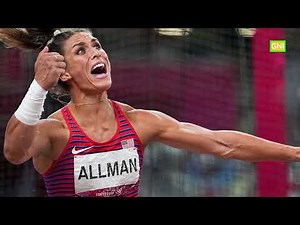 Valarie Allman wins the first athletics gold medal for USA in Women's discus throw at Tokyo Olympics