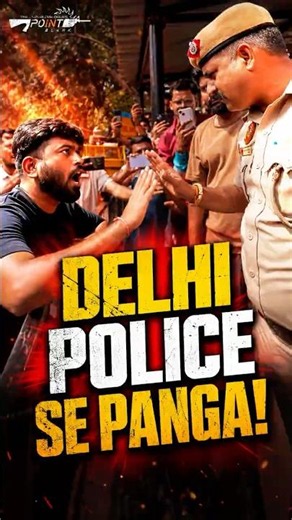 Abhijit Dipke Threatens Delhi Police | CJP Protest Nautanki #shorts