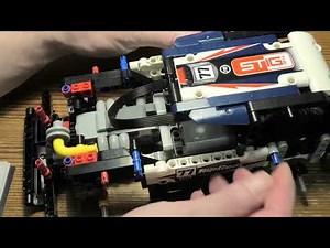 Building Lego Technic App Controlled Top Gear Rally Car SET 42109 4K
