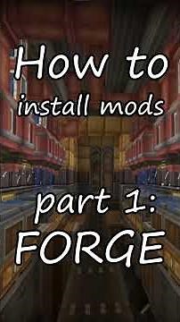 How to install mods! || Minecraft Tutorial