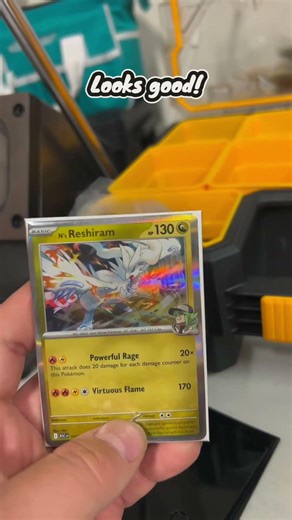 Reshiram made it to the fridge today! Who’s going tomorrow?