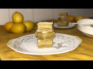 Homemade Lemon Bars | Lemon Bars Recipe