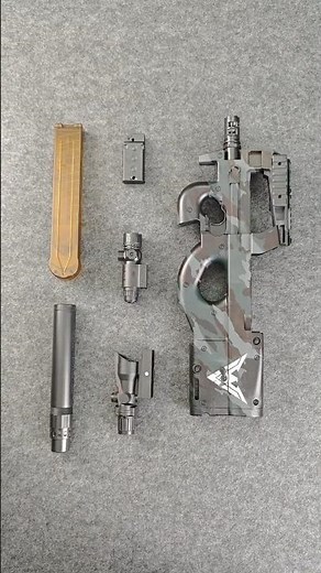 4K FN D90 Gel Blaster Review: Build Guide + Range Test #airsoft #gelblaster #FND90 #gelsoft
