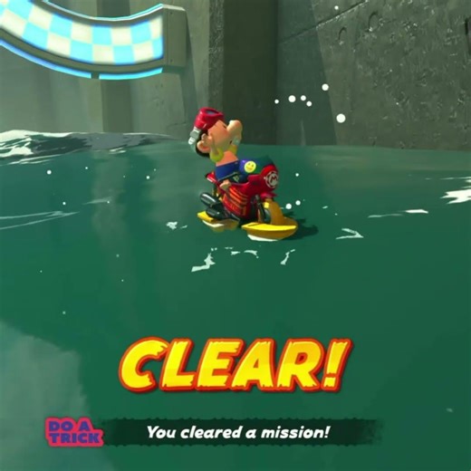 Prove yourself in a special test of skill #1 (Mario Kart World)