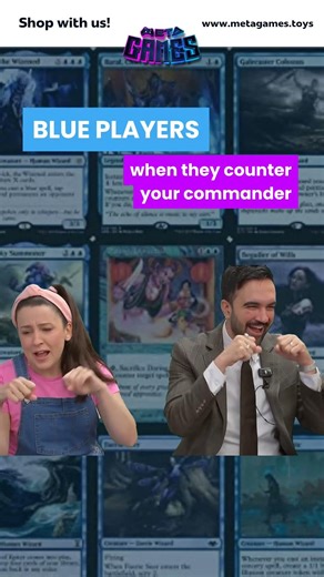 Blue players when you finally cast your commander… “Counterspell.” 💀