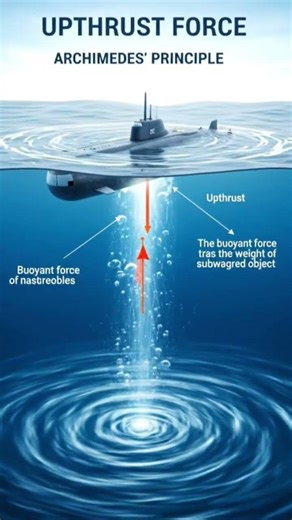 Upthrust Force Explanation #viral #shorts #physics