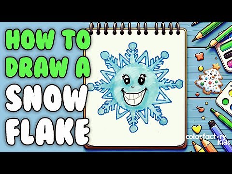 Master the Art of Snowflake Drawing - Step-by-Step Tutorial