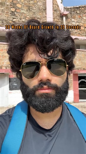 ᴀɴꜱʜ ᴅᴏɢʀᴀ | ᴛʜᴇ ʙᴇᴀʀᴅ ɢᴜʏ on Instagram: "20 Weeks Of Beard Growth In 25 Seconds"