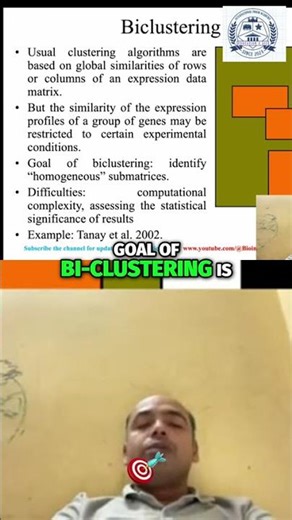 Bi-Clustering: Unveiling Gene Expression Sub-Matrices #video #shorts #reels #viral #neet #science