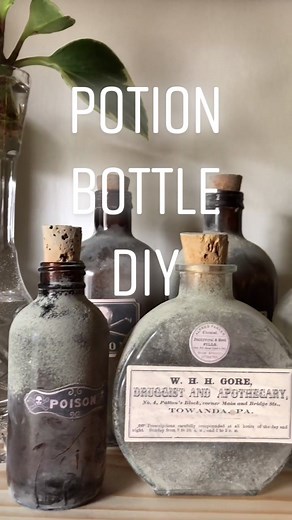 DIY Halloween Potion Bottle Craft: How to Make a Splash Potion Bottle