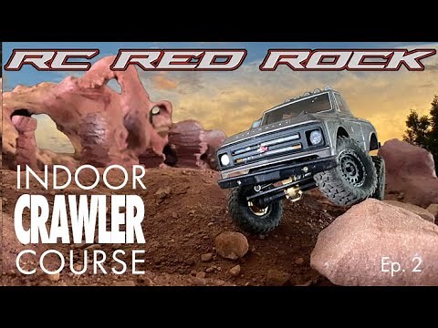 Realistic Desert Micro Crawler Course Build - 1/24 scale Utah themed for our Axial RC Crawler