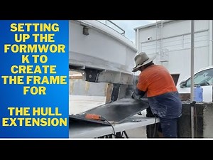 Mastering The Art Of Hull Extension: Crafting Transom Templates & Formwork From Scratch!