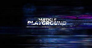 Particle Playground Interesting Fx For Logo Or Text AE