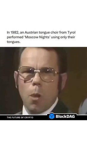 Outside Clips on Instagram: "In 1982, a Tyrolean choir in the Austrian Alps stunned audiences by performing the Soviet classic Moscow Nights using only tongue sounds—clicks, rolls, and pops—without a single sung note or instrument. The result was an uncanny, fully layered rendition that recreated the melody, harmonies, and rhythms purely through mouth percussion. This bizarre yet mesmerizing technique has roots in European folk traditions, where vocal percussion was used to imitate instruments d