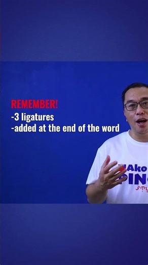 Introducing: Tagalog LIGATURES