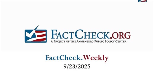 FactCheck.Weekly #6 - 9/23/25