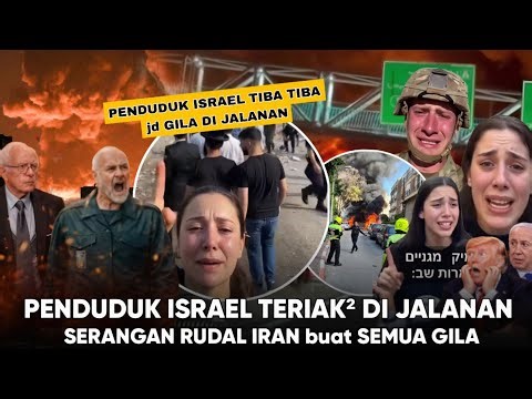 Israelis Are Losing Their Minds! The Situation in Israel Is Getting More Dire, Iran Simulates Hell
