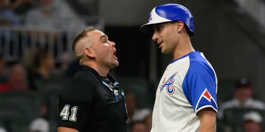 Olson experiences a first in game No. 1,222 -- an ejection