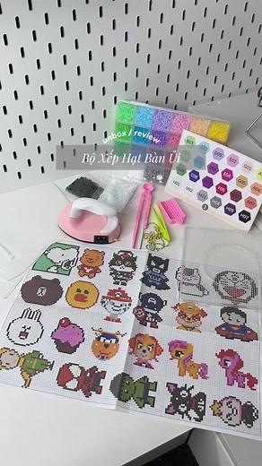 Chill Cùng Bộ Xếp Hạt Bàn Ủi - Trải Nghiệm Sáng Tạo
