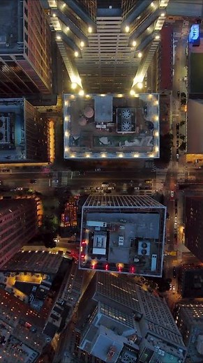 Top Down Drone New York City