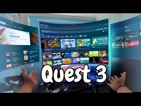 The UNIQUE experience of using Meta Quest 3