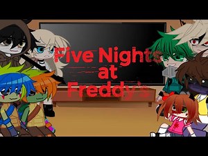 Fandoms React 3/4 (Angels of Death, MHA, FNAF, ROTTMNT)