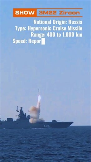 Zircon Hypersonic Missile Hits Targets in Ukraine #shorts #military #warships