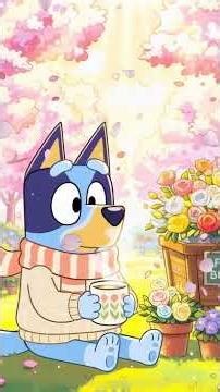 Bluey’s Sunny Spring Garden 🌸 Cozy Lofi for Relax, Study & Peaceful Flower Vibes #lofibeats #bluey
