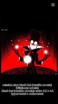 mission stop black hat (versión novela) (villainous novela)