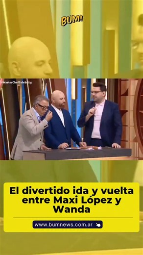 BUM! NEWS on Instagram: "​🤣 ¡Picante Duelo Culinario y de Pareja en MasterChef! ​El último episodio de MasterChef Celebrity tuvo un ingrediente sorpresa que se robó todas las miradas: el divertido y filoso ida y vuelta entre Maxi López y Wanda Nara. ​Con Maxi como invitado, la ex pareja protagonizó un intercambio lleno de indirectas y doble sentido que desató las risas y la tensión del jurado y la audiencia. ​🔥 El momento más explosivo: El tema de las "cookies" de Wanda. ​Wanda preguntó a Maxi