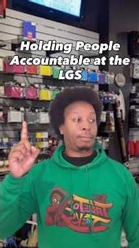 Holding People Accountable at the LGS 🤨