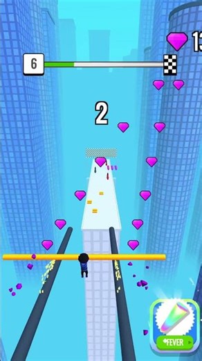 Roof Rails Game Level 6 Gameplay Walkthrough (Android/iOS) #shorts