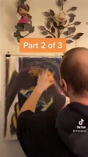 Abstract Expressionist Drawing Time Lapse 2 of 3