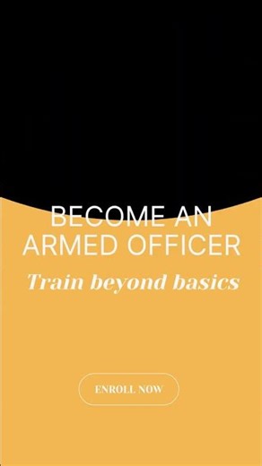 Become an armed officer