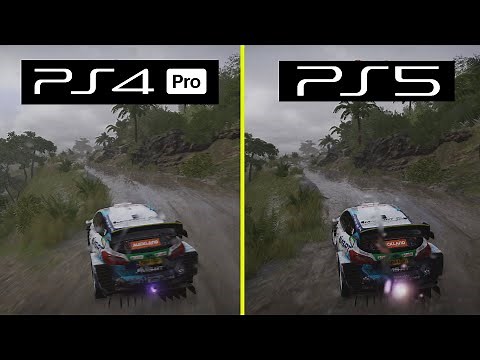 WRC 9 PS4 Pro vs PS5 4K Graphics Comparison
