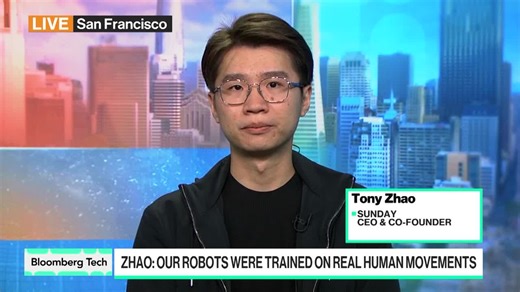Sunday Robotics unveils its robot for home chores that it expects will eventually sell for $5K to $10K. CEO Tony Z. Zhao says people will be "pleasantly surprised" by how useful the robot is… | Bloomberg Television
