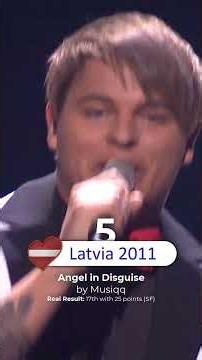 My Top 10 of 🇱🇻 Latvia in Eurovision