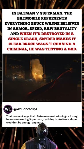 What Batman losing the Batmoblie Mean't