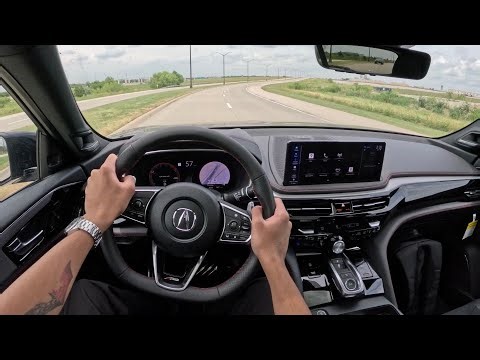 2025 Acura MDX A-Spec - POV Driving Impressions