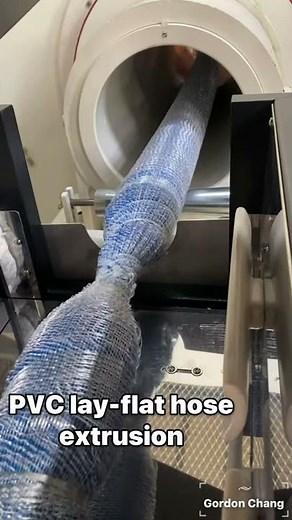 TS868 PVC lay-flat hose extrusion