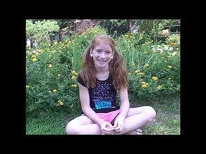 SevenGymnasticsGirls - Help Caitlin do an Aerial (2012)