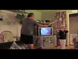 Remake of the famous Princess Bride Sword fight scene with 5 year old Kaden