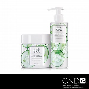 These are the essential steps to relieving your client's dryness with soothing hydration, utilizing the Cucumber Heel™ products from new CND™ Spa. | CND - Creative Nail Design