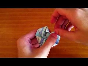 Origami Tutorial: How to Make a Heart Out of a Dollar Bill - Step-by-Step Origami Heart