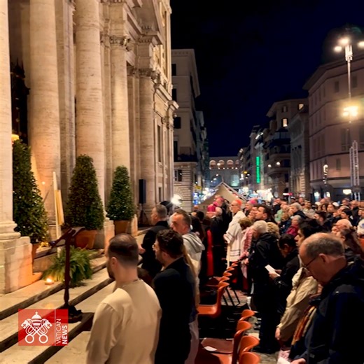 Cardinal Pierbattista Pizzaballa leads the fifth evening Rosary in memory of Pope Francis. In his introductory words before leading the Rosary, Cardinal Pizzaballa reminded the faithful that to follow the Lord means to trust in Him and in His word. Reflecting on the day's Gospel, Cardinal Pizzaballa noted that in the days following the Resurrection, the disciples withdraw into themselves and try to return to their daily lives, in an attempt to avoid thinking about the painful events they have ex